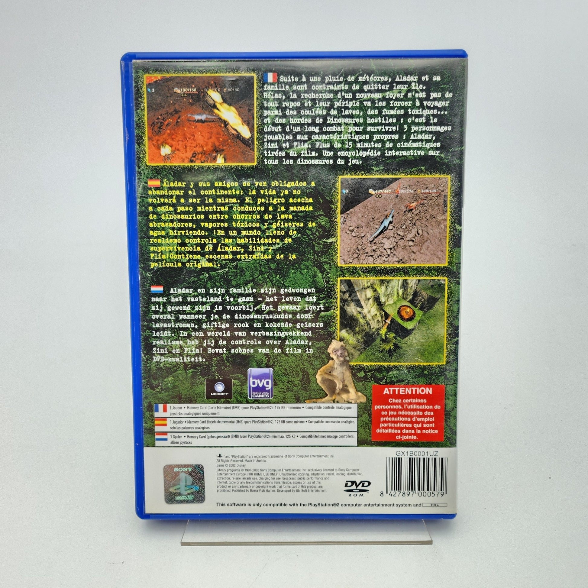 DISNEY'S DINOSAUR - PLAYSTATION 2 - Strike Games