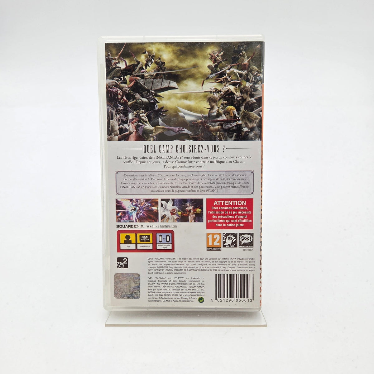 DISSIDIA FINAL FANTASY - PLAYSTATION PORTABLE - Strike Games