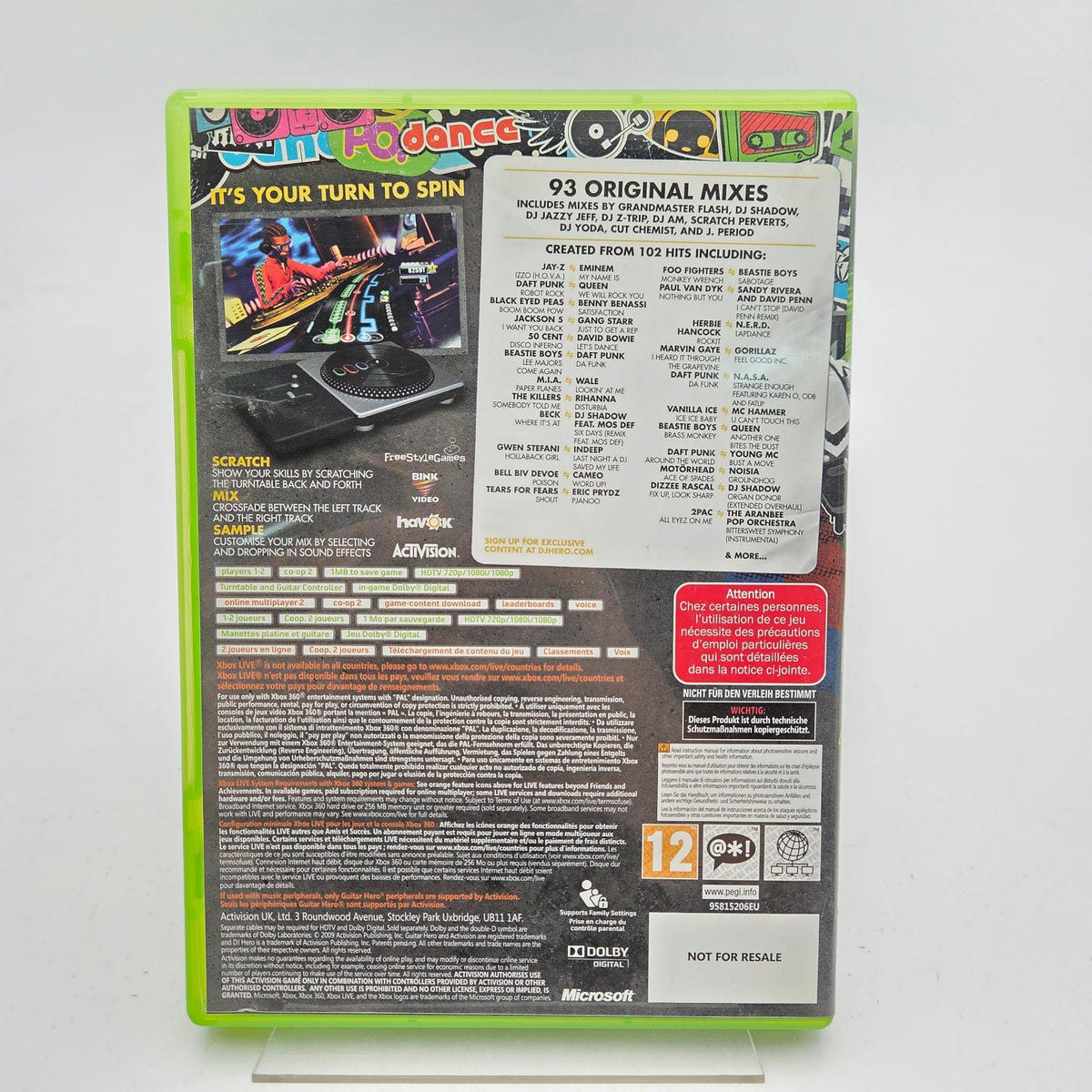 DJ HERO - XBOX 360 - Strike Games