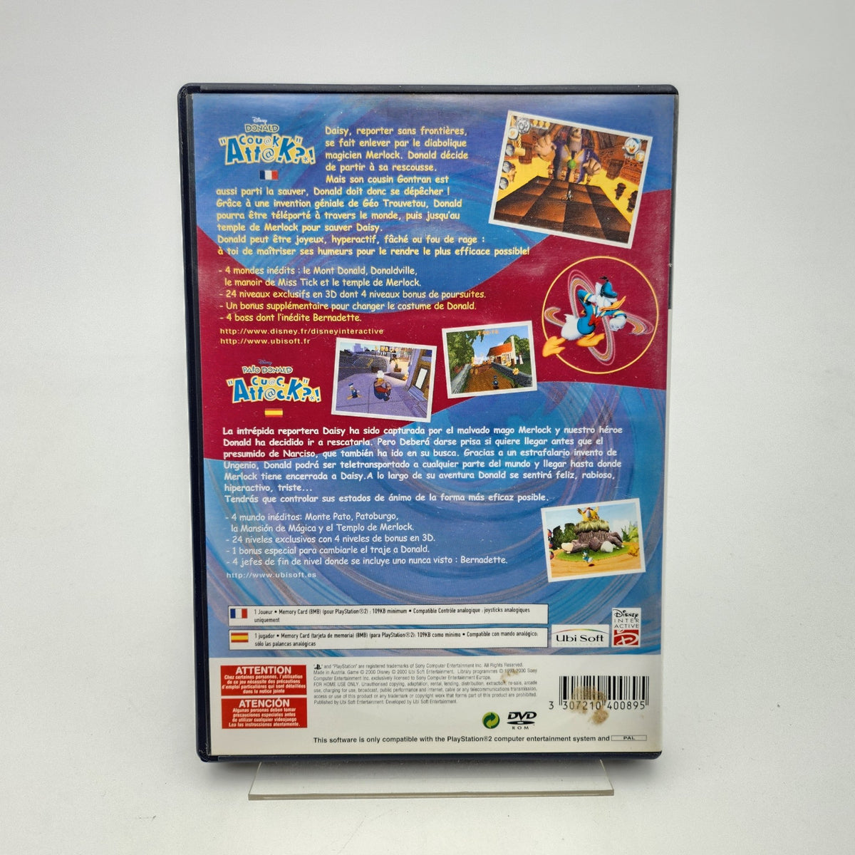 DONALD COUAK ATTAK - PLAYSTATION 2 - Strike Games
