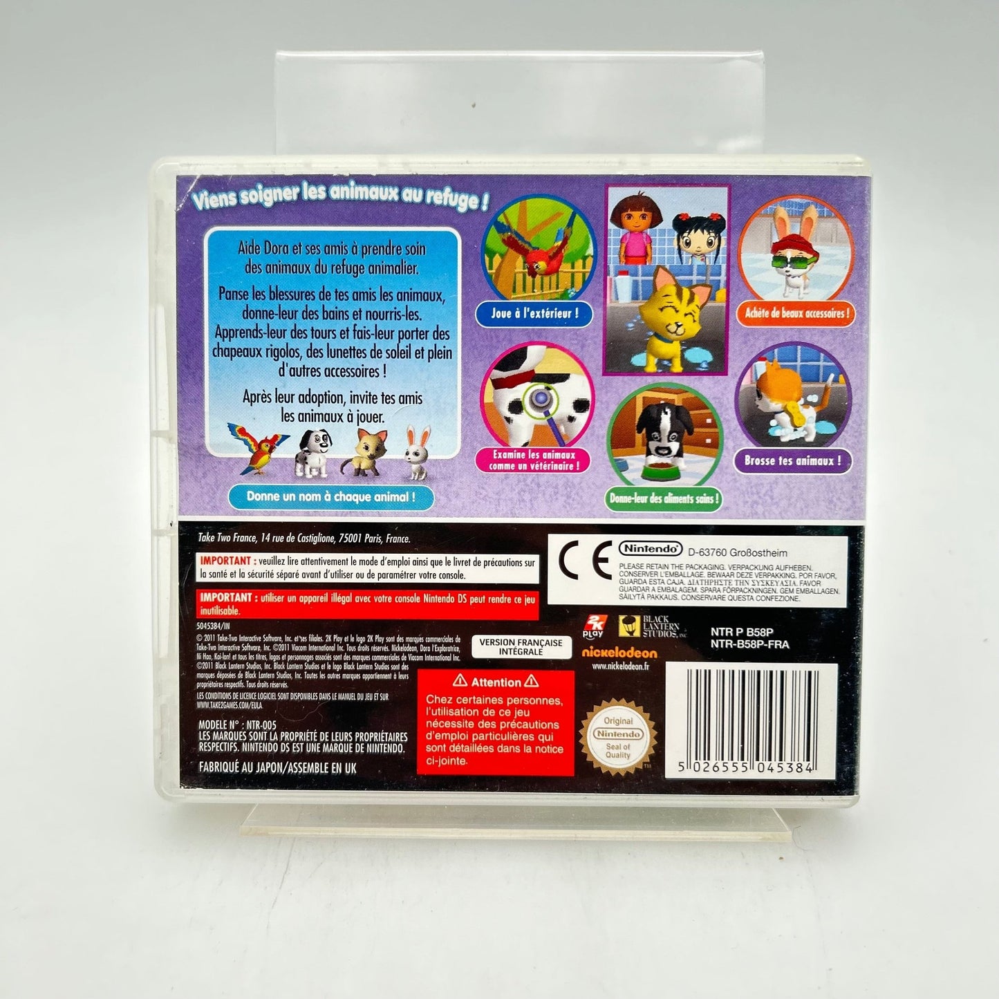 DORA SAUVONS LES ANIMAUX - NINTENDO DS - Strike Games