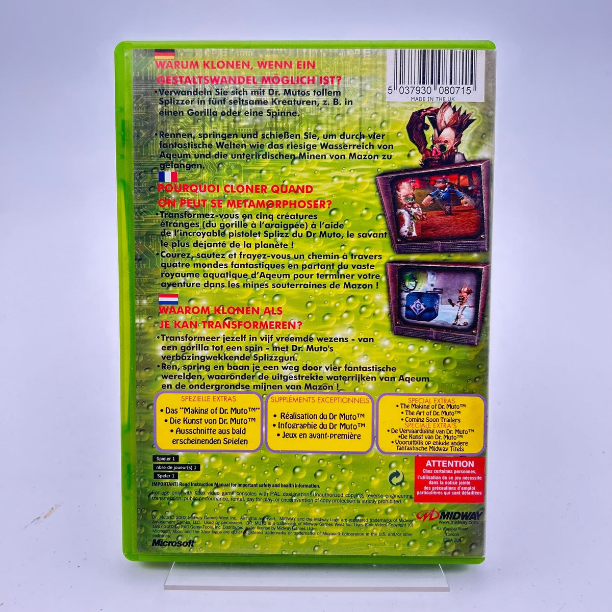 DR MUTO - XBOX - Strike Games