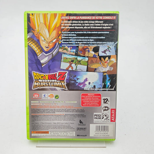 DRAGON BALL Z BURST LIMIT - XBOX 360 - Strike Games