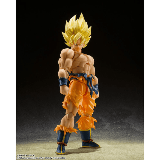 DRAGON BALL Z - Super Sayian Son Goku - Figurine S.H. Figuarts 14cm - Strike Games