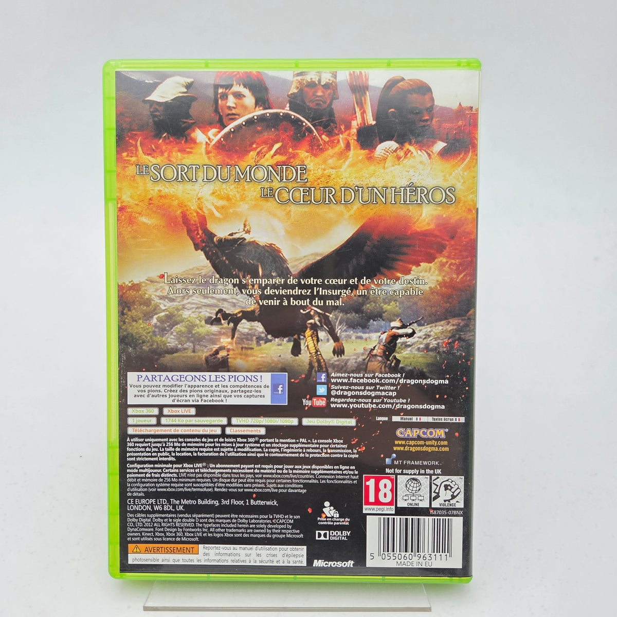 DRAGONS DOGMA - XBOX 360 - Strike Games