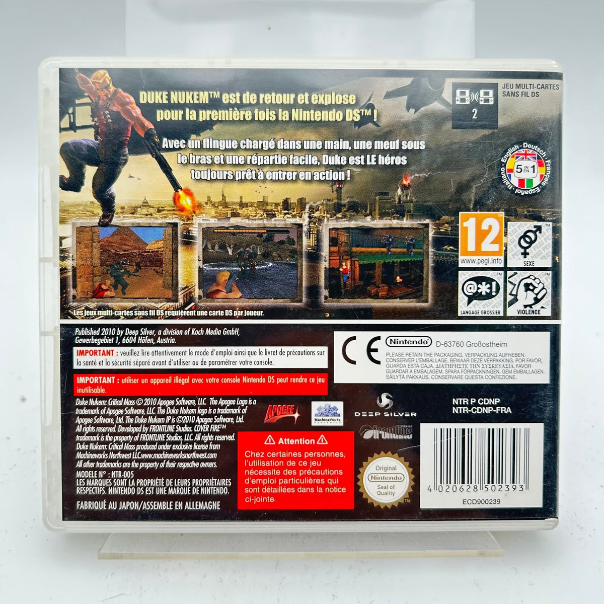 DUKE NUKEM CRITICAL MASS - DS - Strike Games