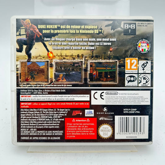 DUKE NUKEM CRITICAL MASS - DS - Strike Games