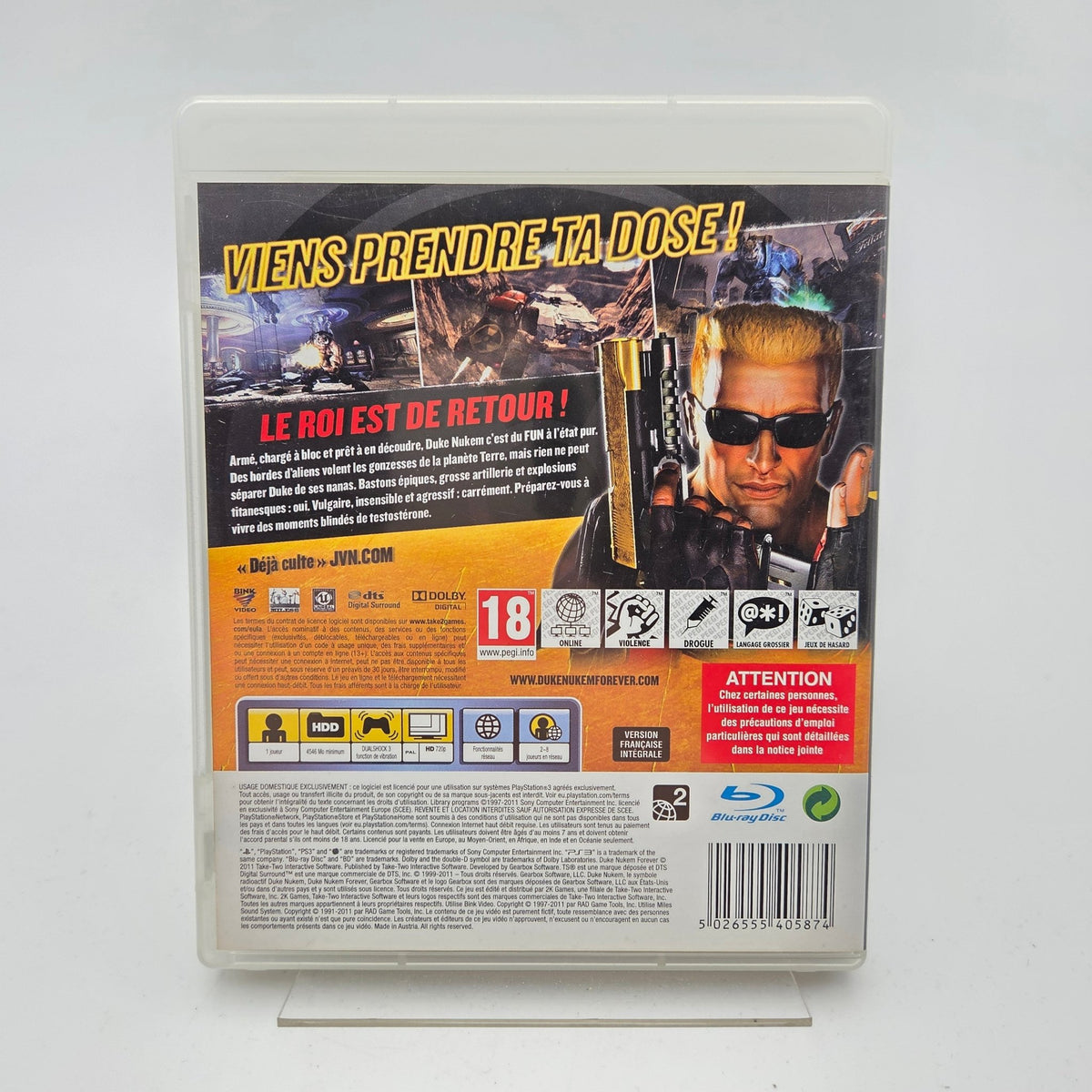 DUKE NUKEM FOREVER - PLAYSTATION 3 - Strike Games