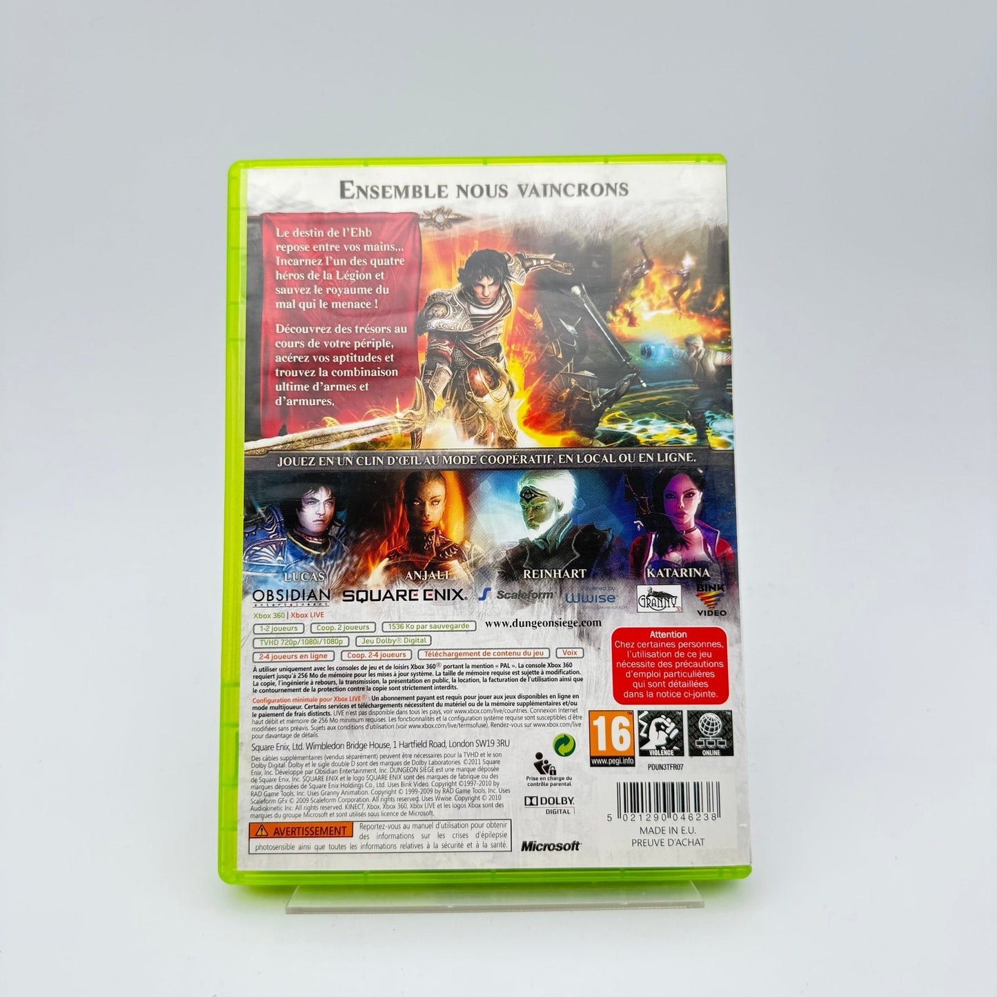 DUNGEON SIEGE III - XBOX 360 - Strike Games