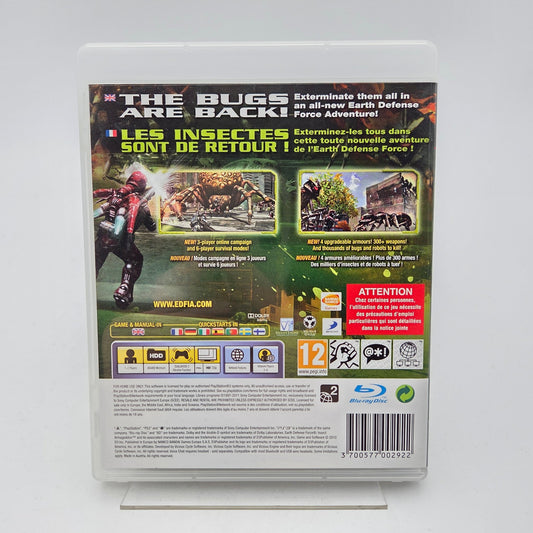 EARTH DEFENSE FORCE INSECT ARMAGEDDON - PLAYSTATION 3 - Strike Games