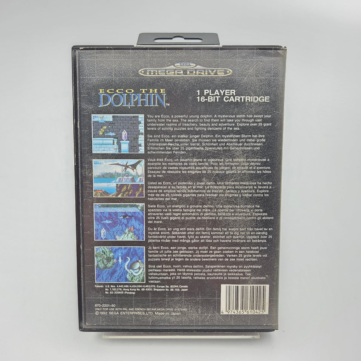 Ecco The Dolphin - Mega Drive - Strike Games