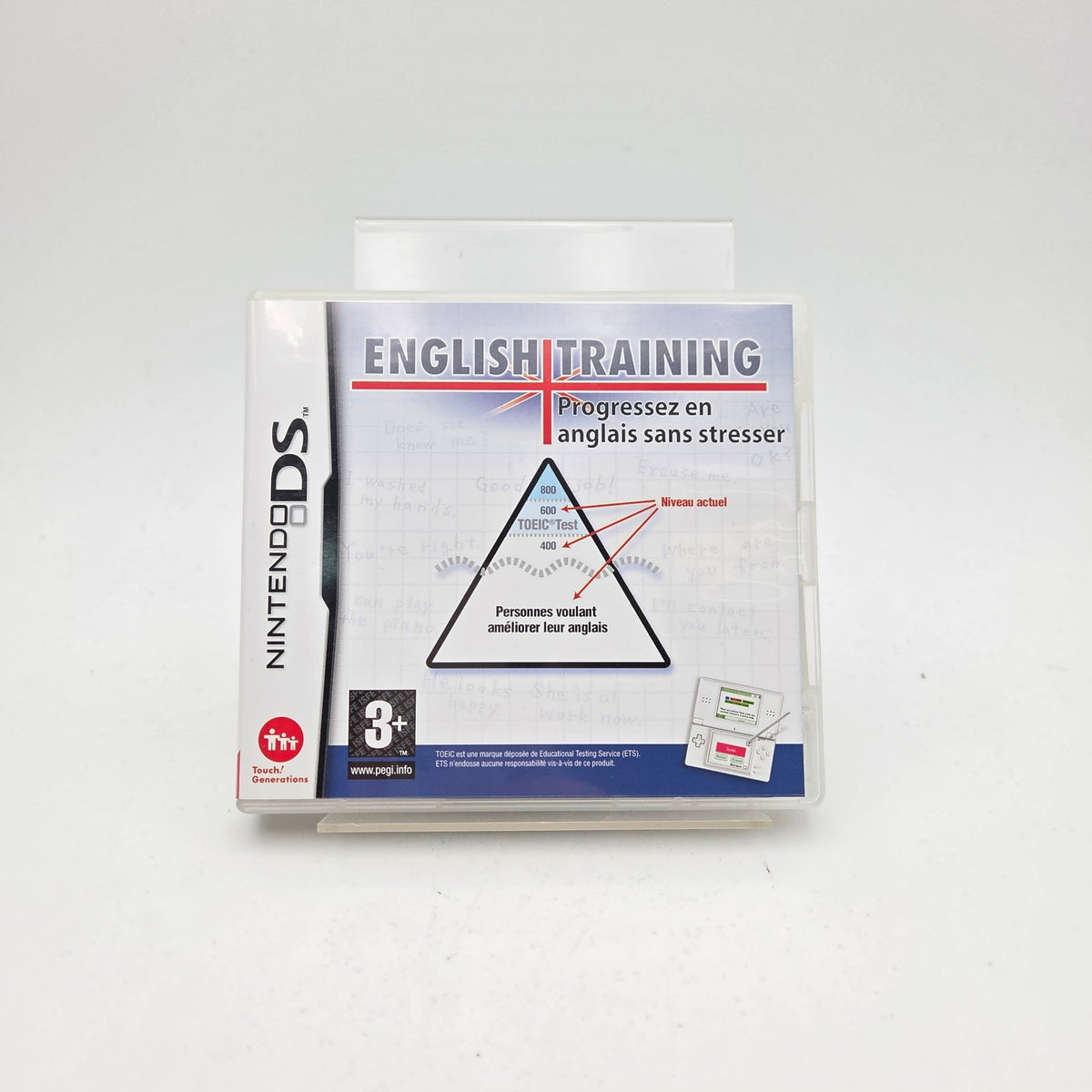 ENGLISH TRAINING PROGRESSEZ EN ANGLAIS SANS STRESSER - NINTENDO DS - Strike Games