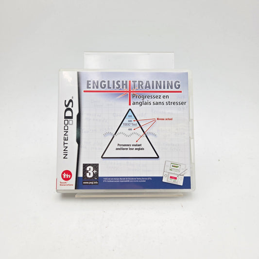 ENGLISH TRAINING PROGRESSEZ EN ANGLAIS SANS STRESSER - NINTENDO DS - Strike Games