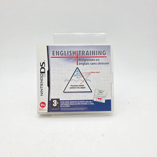 ENGLISH TRAINING PROGRESSEZ EN ANGLAIS SANS STRESSER - NINTENDO DS - Strike Games