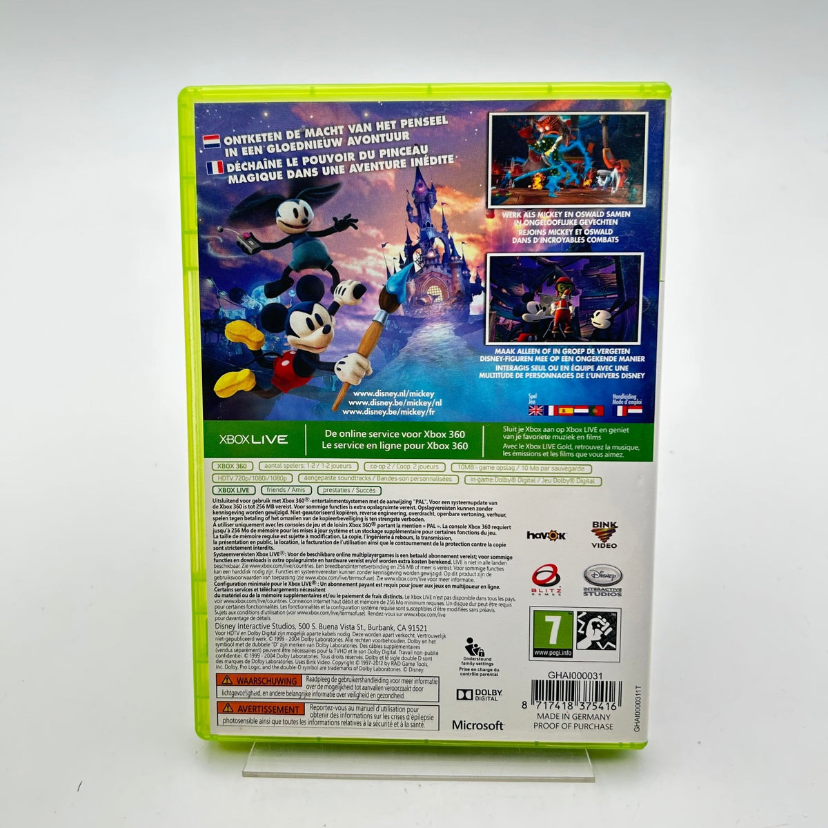 EPIC MICKEY 2 THE POWER OF TWO - XBOX 360 - Strike Games