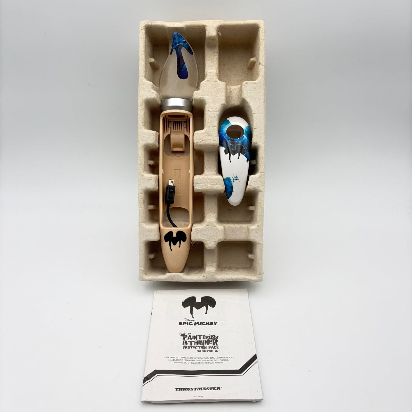 EPIC MICKEY PAINT BRUSH & THINNER PROTECTION PACK - WII - Strike Games