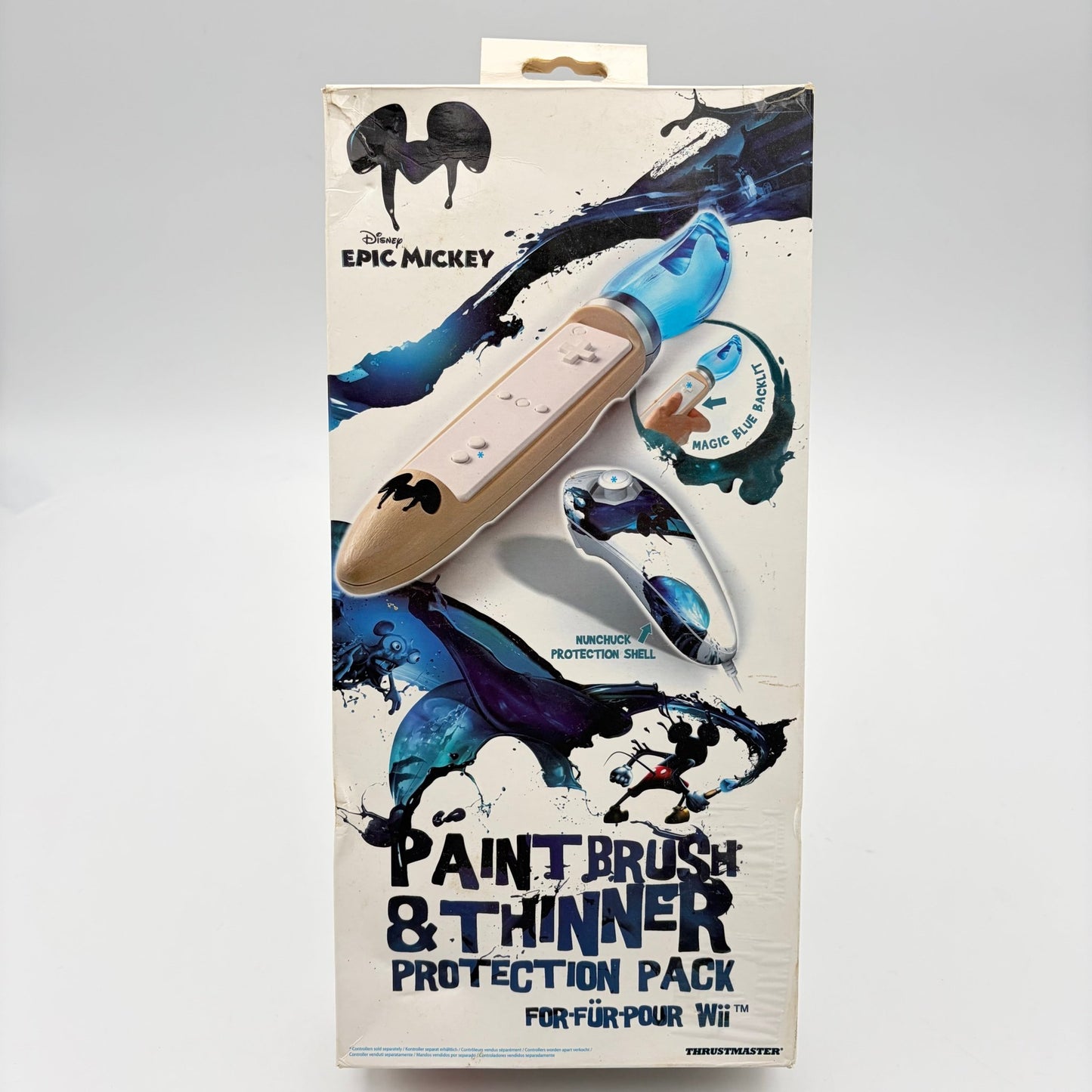 EPIC MICKEY PAINT BRUSH & THINNER PROTECTION PACK - WII - Strike Games