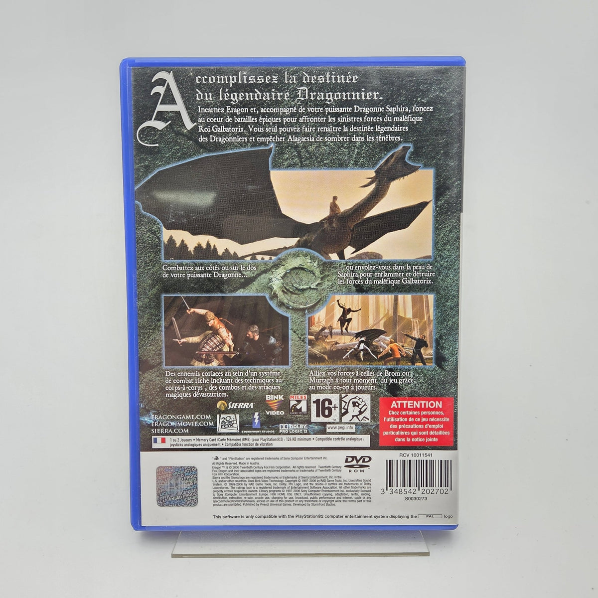 ERAGON - PLAYSTATION 2 - Strike Games