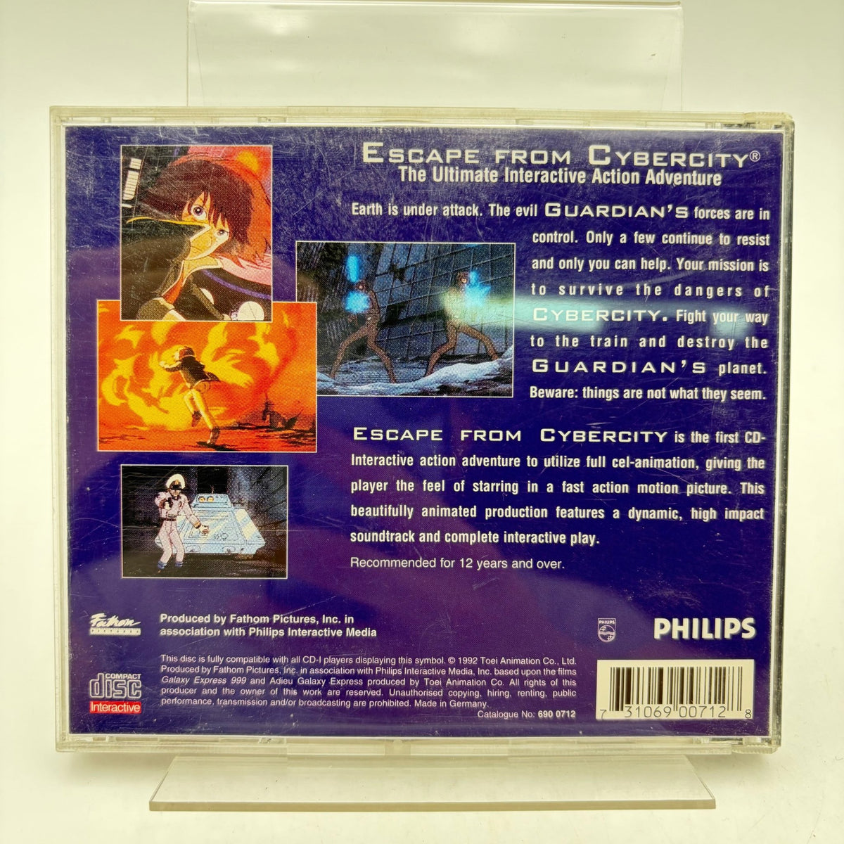 ESCAPE FROM CYBERCITY - PHILIPS CDI - Strike Games