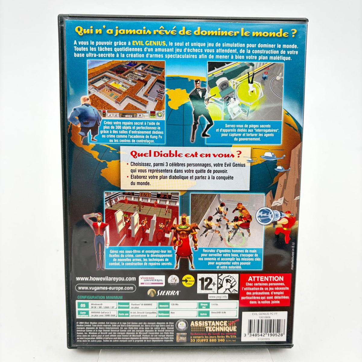 EVIL GENIUS - PC - Strike Games