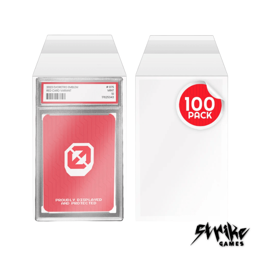 EVORETRO - Sleeves For PSA Graded Card 100pc - Strike Games