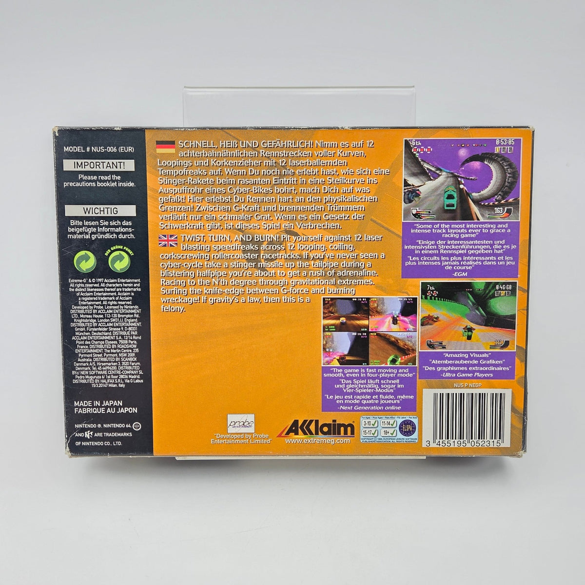Extreme-G - Nintendo 64 - Strike Games