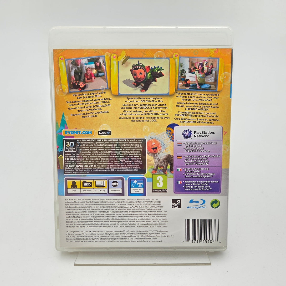 EYEPET MOVE EDITION - PLAYSTATION 3 - Strike Games