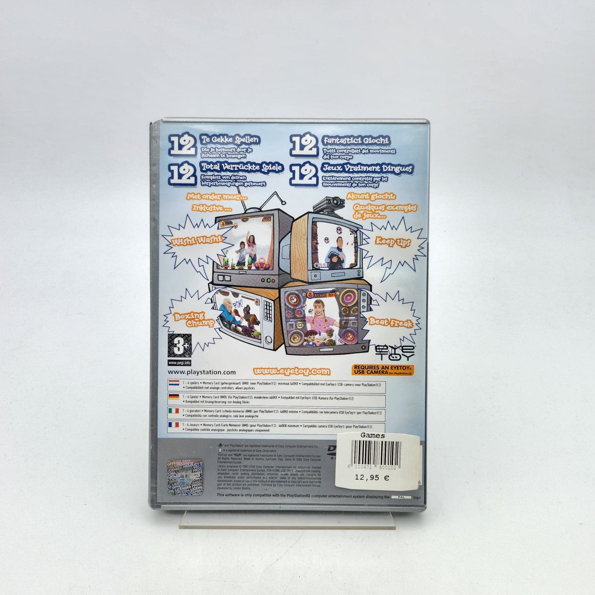 EYETOY: PLAY - PLAYSTATION 2 - Strike Games