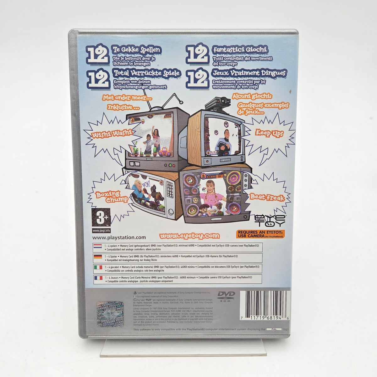 EYETOY PLAY - PLAYSTATION 2 - Strike Games