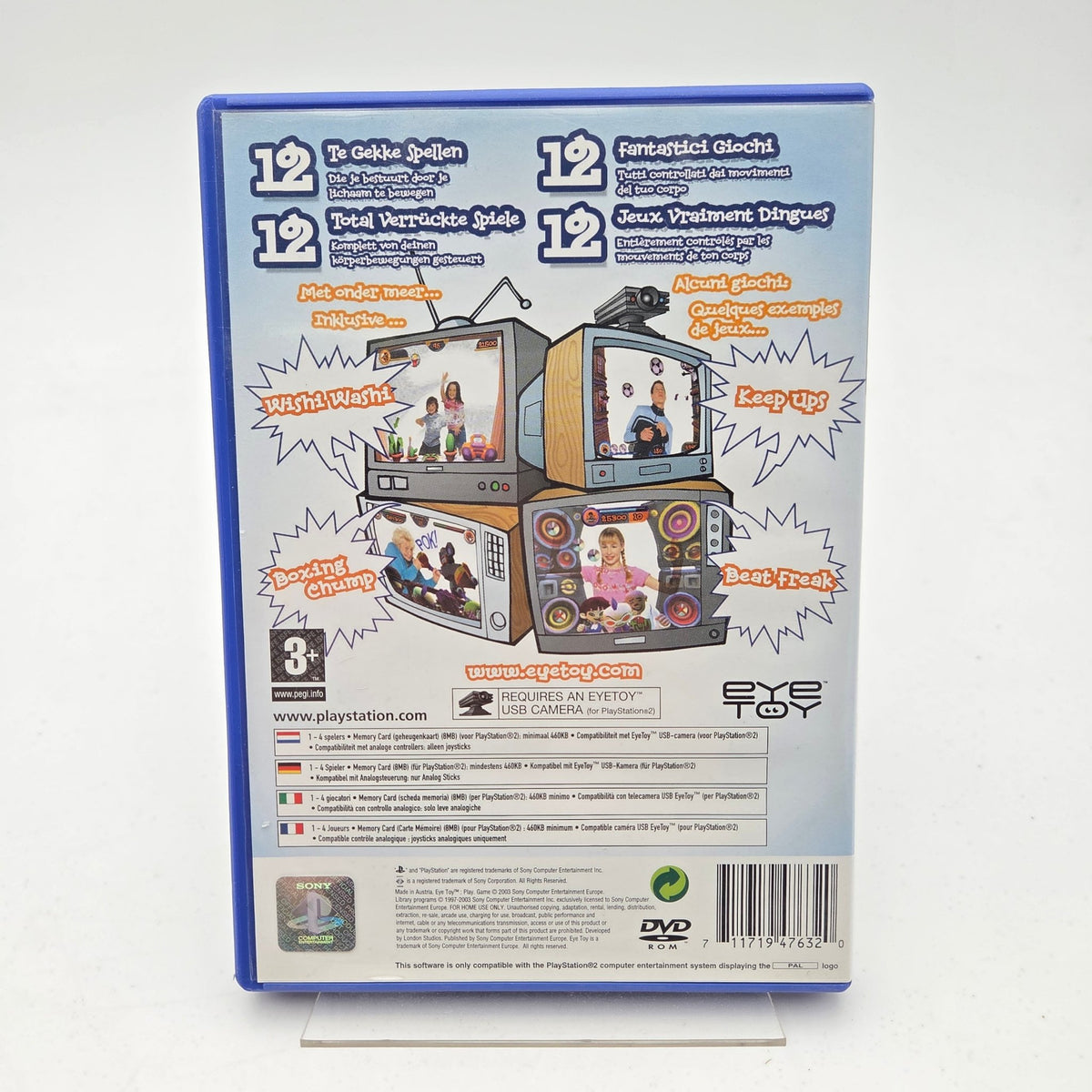 EYETOY PLAY - PLAYSTATION 2 - Strike Games