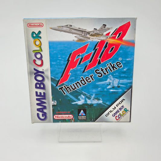 F-18 Thunder Strike - Gameboy Color - Strike Games