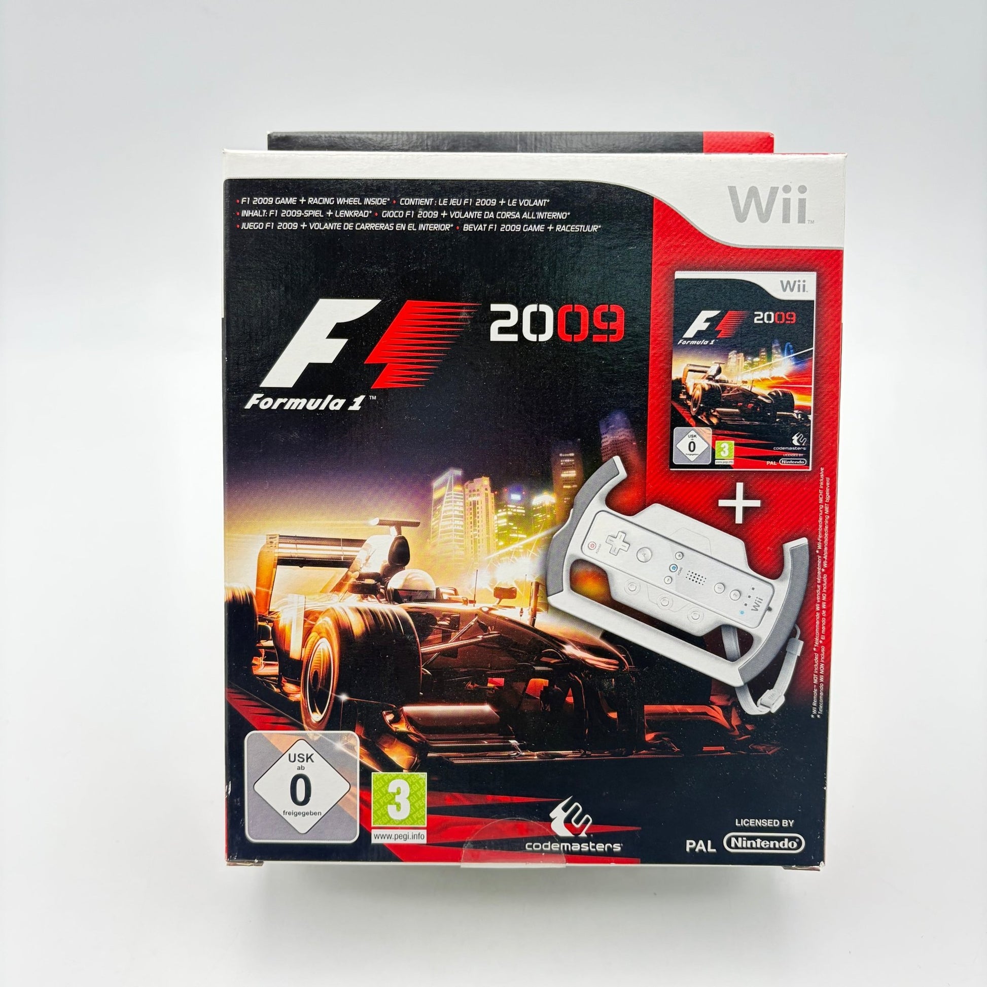 F1 2009 WHEEL BUNDLE - WII - Strike Games