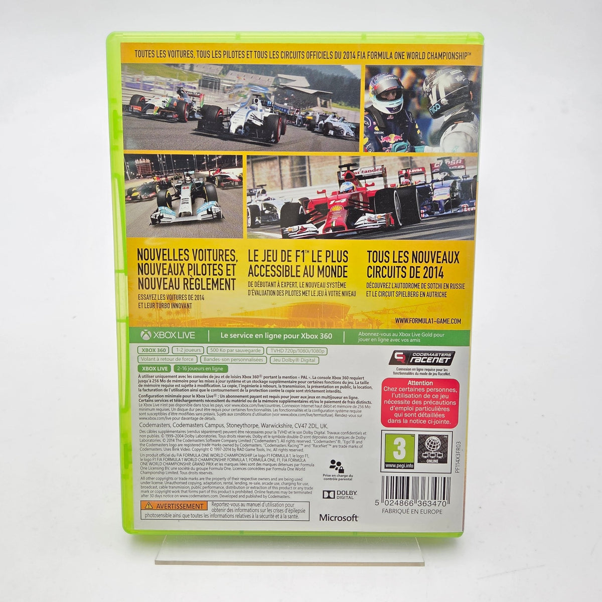 F1 2014 - XBOX 360 - Strike Games