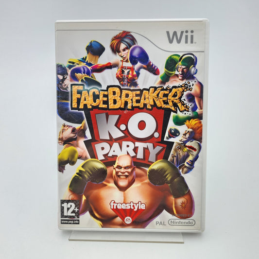 FaceBreaker KO Party - Nintendo Wii - Strike Games