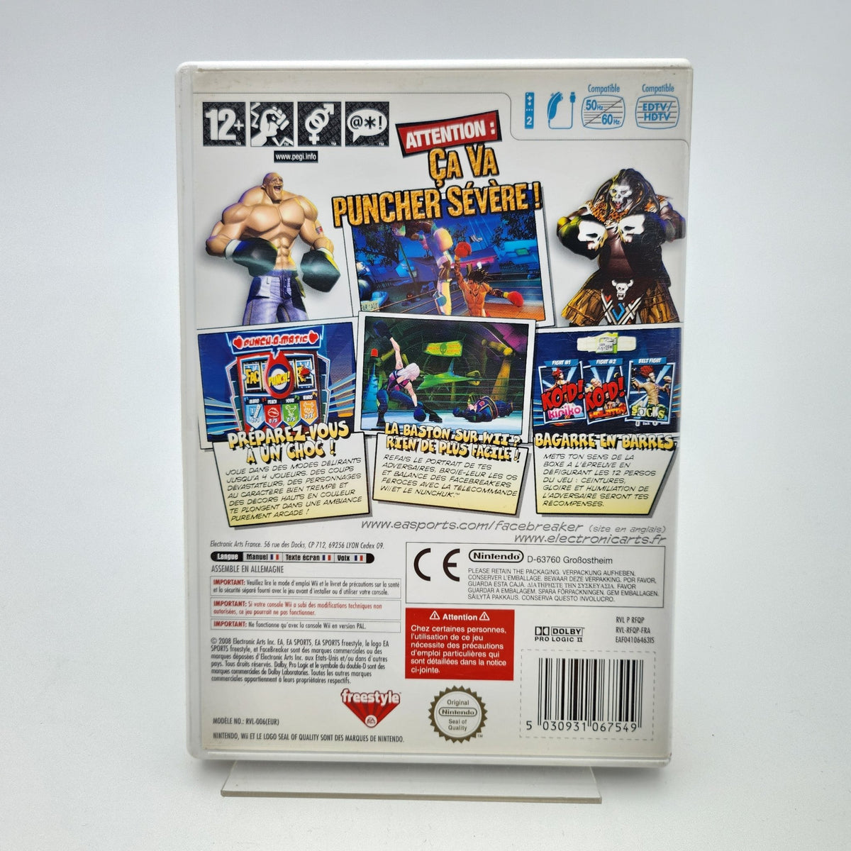 FaceBreaker KO Party - Nintendo Wii - Strike Games