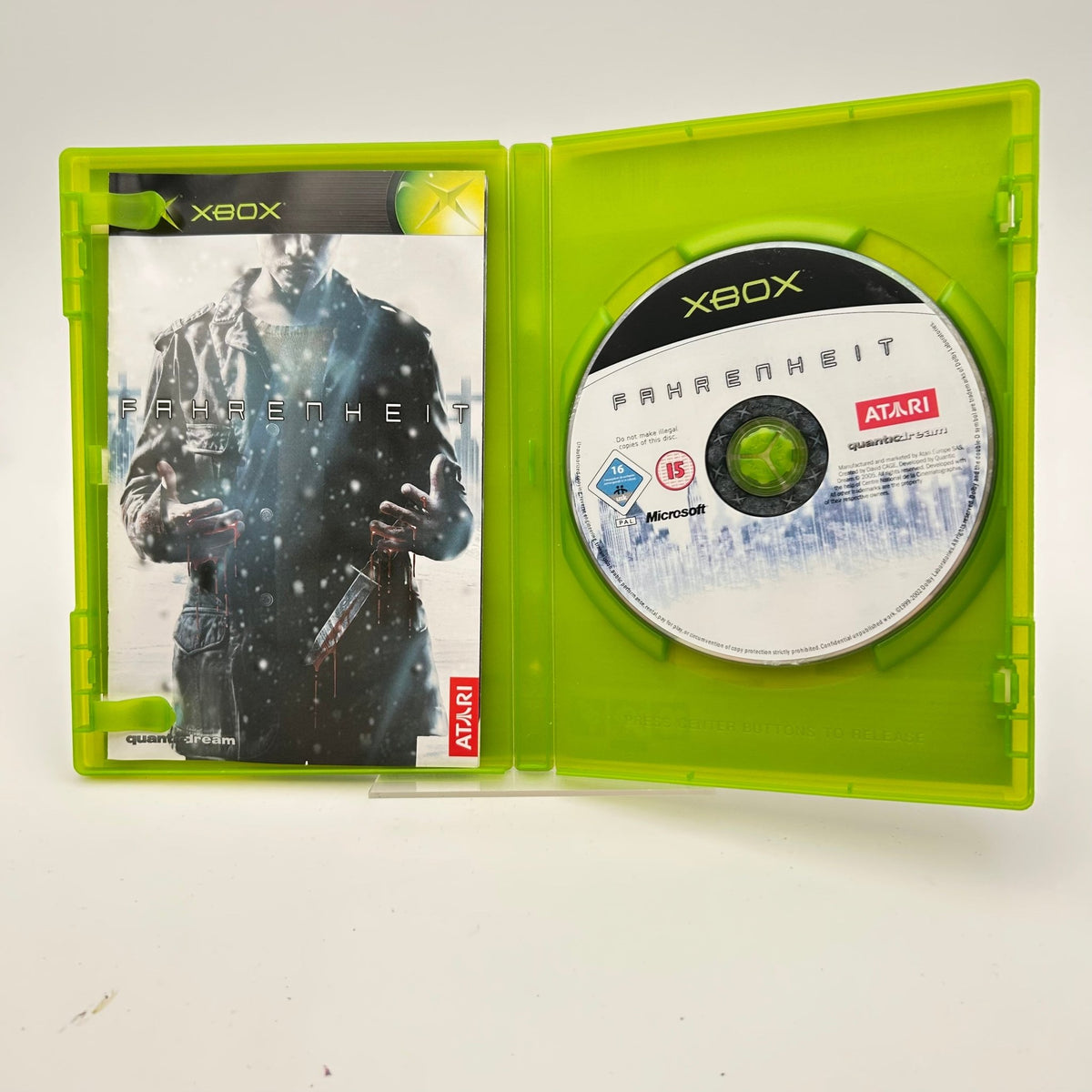 FAHRENHEIT - XBOX - Strike Games