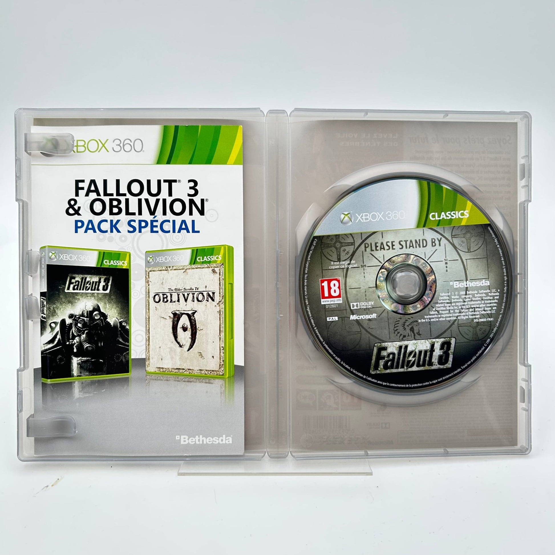 FALLOUT 3 AND THE ELDER SCROLLS IV OBLIVION - XBOX 360 - Strike Games