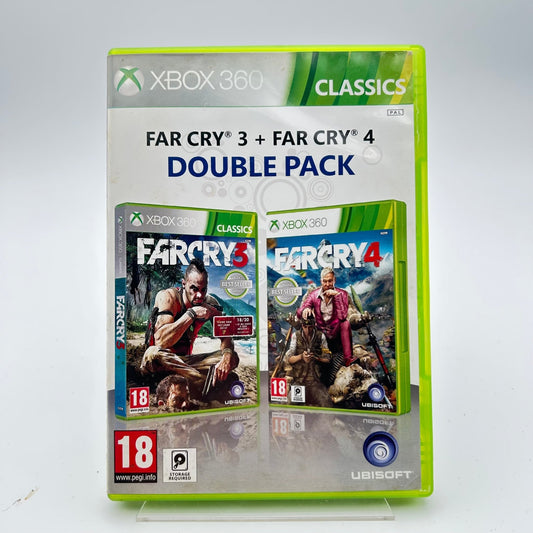 FAR CRY 3 AND FAR CRY 4 DOUBLE PACK - XBOX 360 - Strike Games