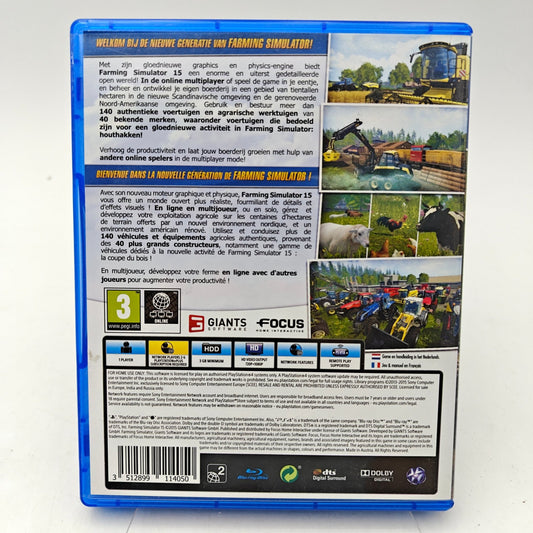 FARMING SIMULATOR 15 - PLAYSTATION 4 - Strike Games