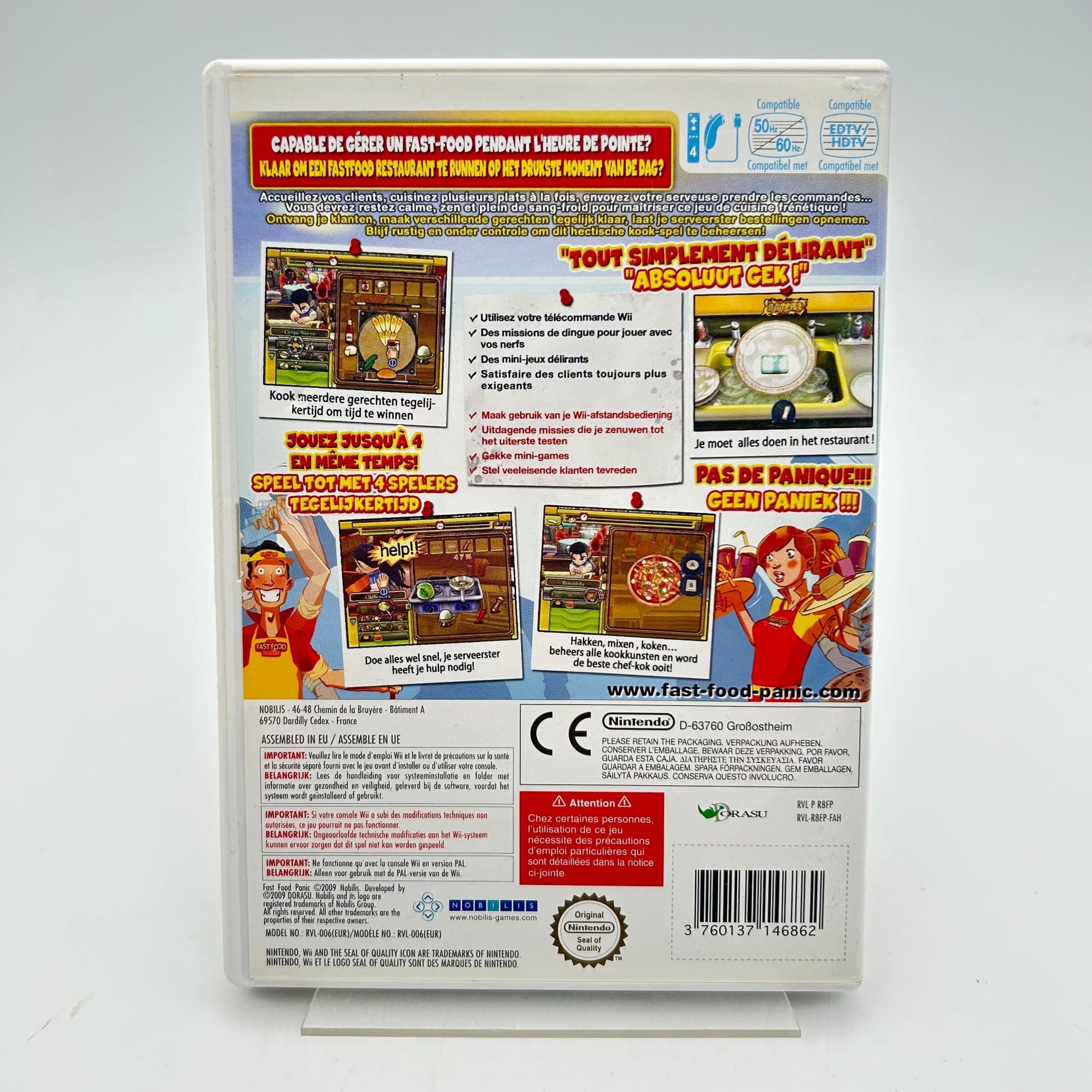 FAST FOOD PANIC - WII - Strike Games