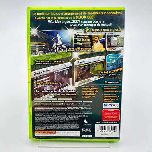FC MANAGER 2007 - XBOX 360 - Strike Games