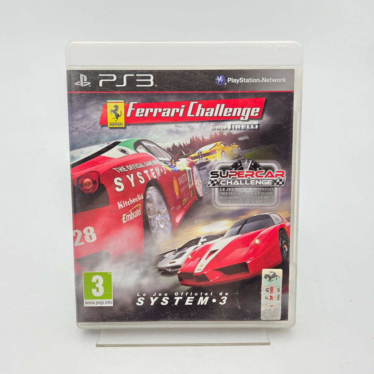 FERRARI CHALLENGE AVEC SUPERCAR CHALLENGE - PLAYSTATION 3 - Strike Games
