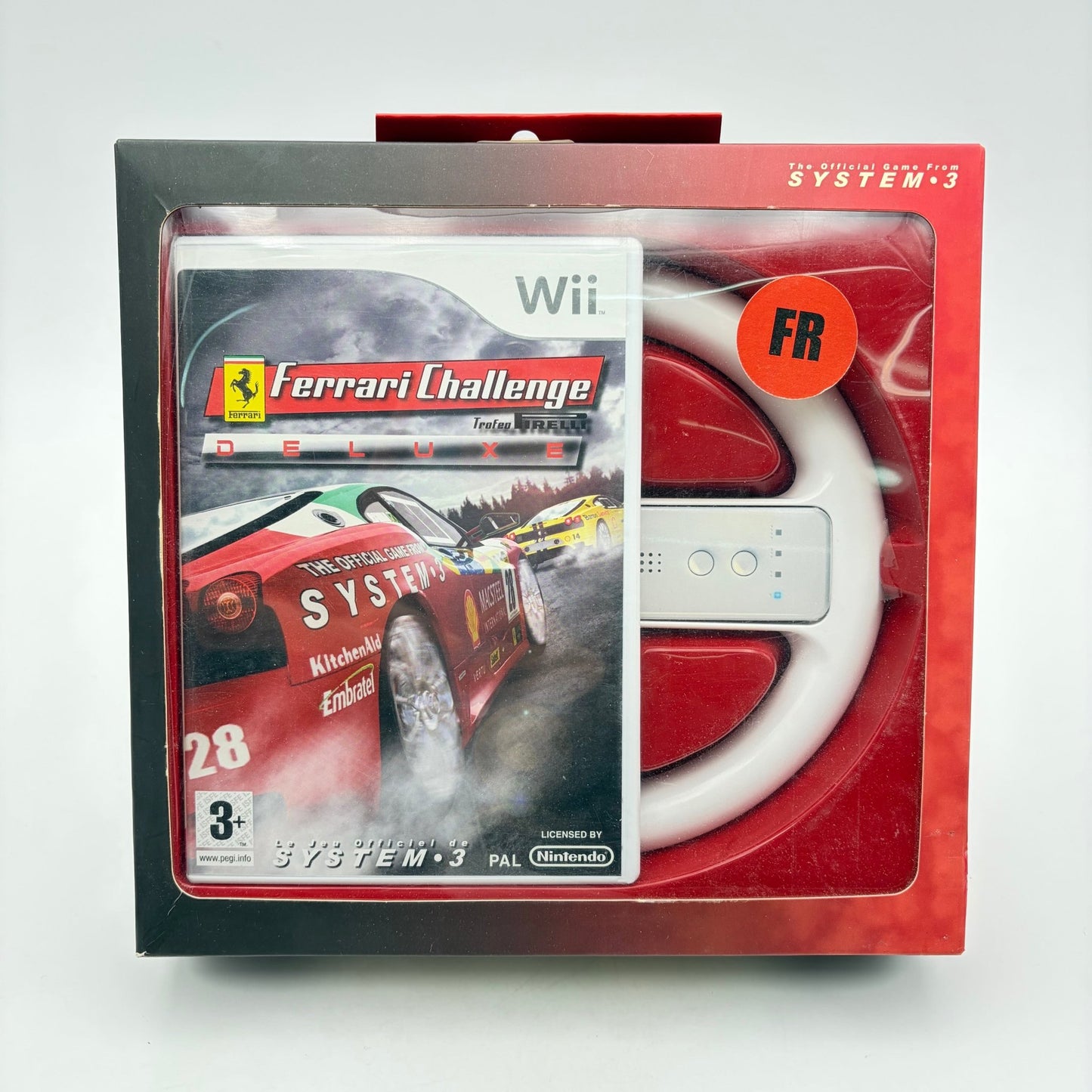 FERRARI CHALLENGE WHEEL BUNDLE - WII - Strike Games
