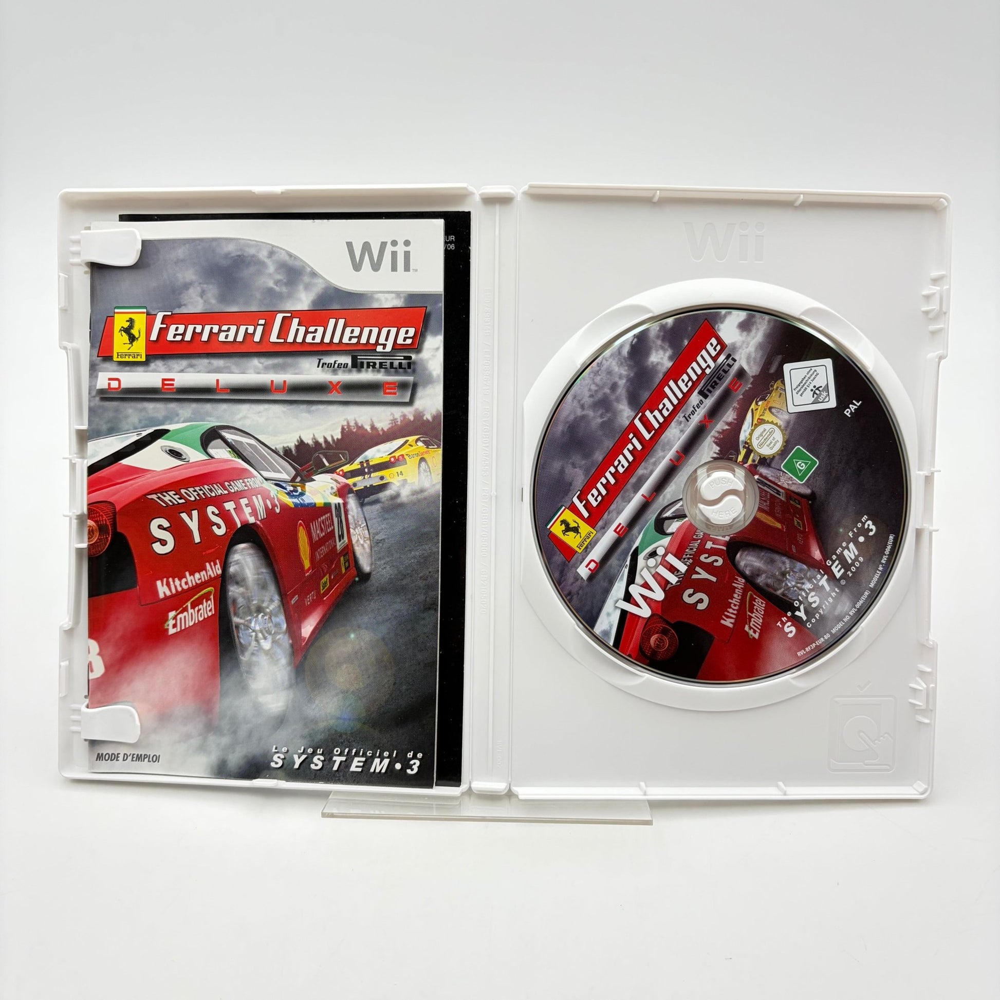FERRARI CHALLENGE WHEEL BUNDLE - WII - Strike Games