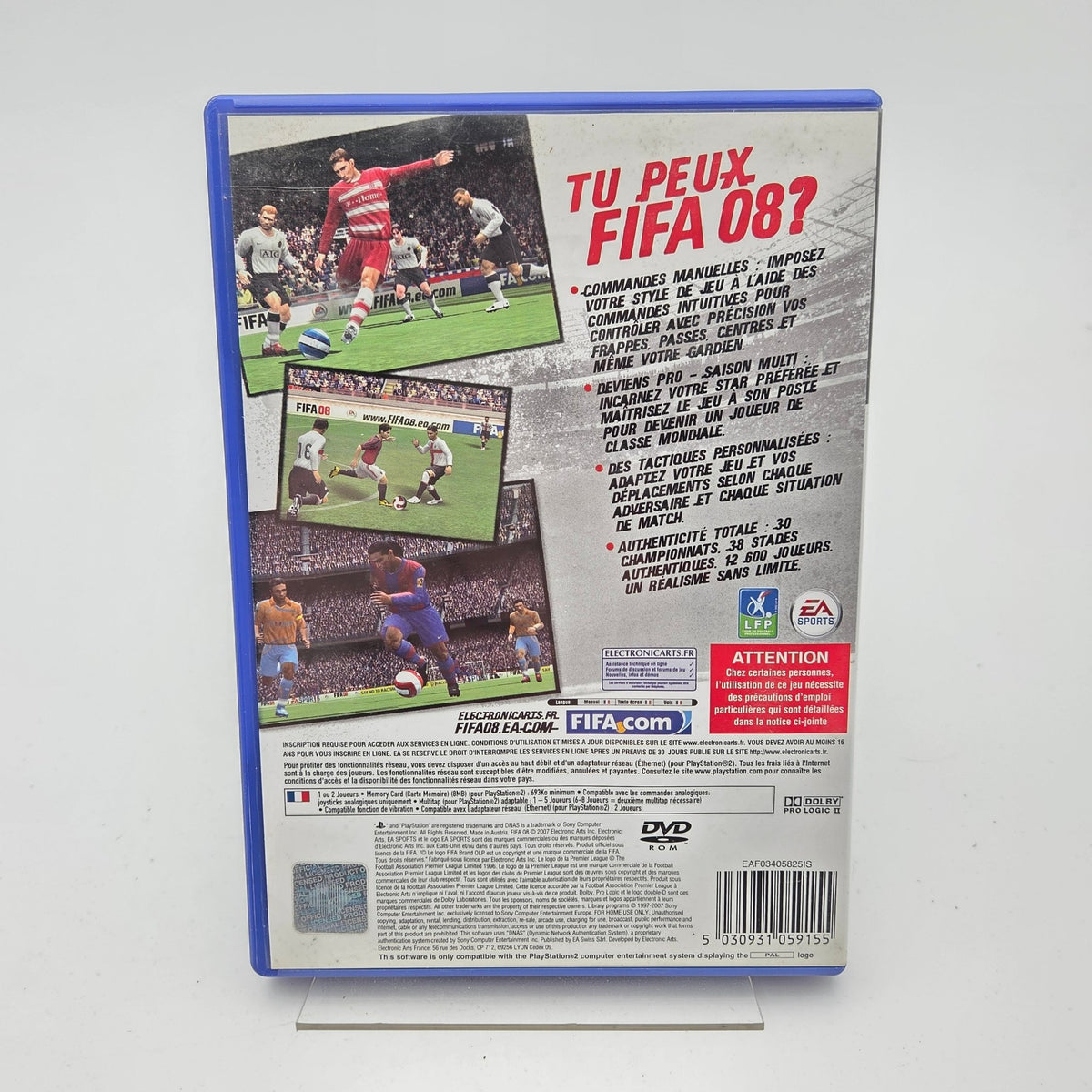 FIFA 08 - PLAYSTATION 2 - Strike Games