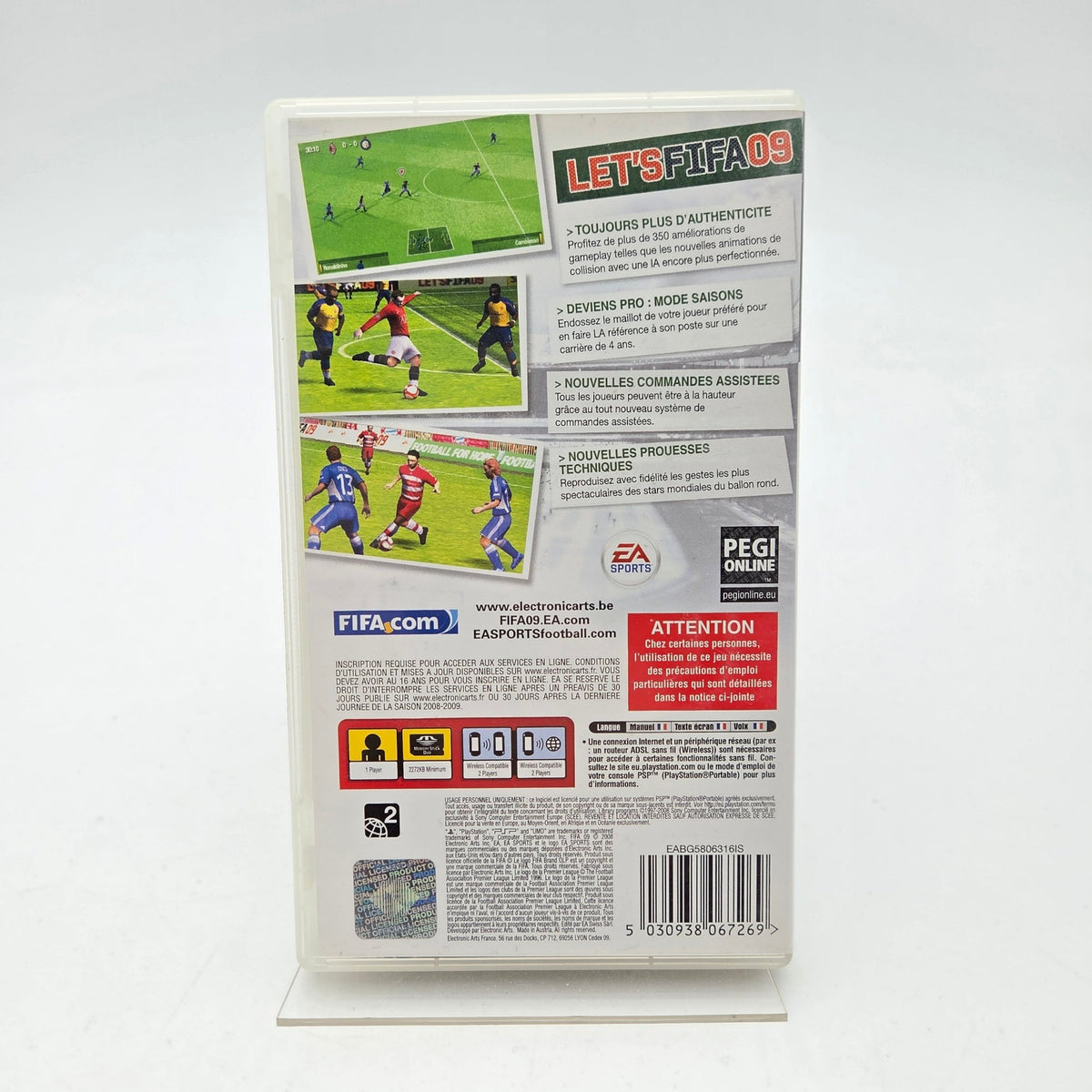 FIFA 09 - PLAYSTATION PORTABLE - Strike Games