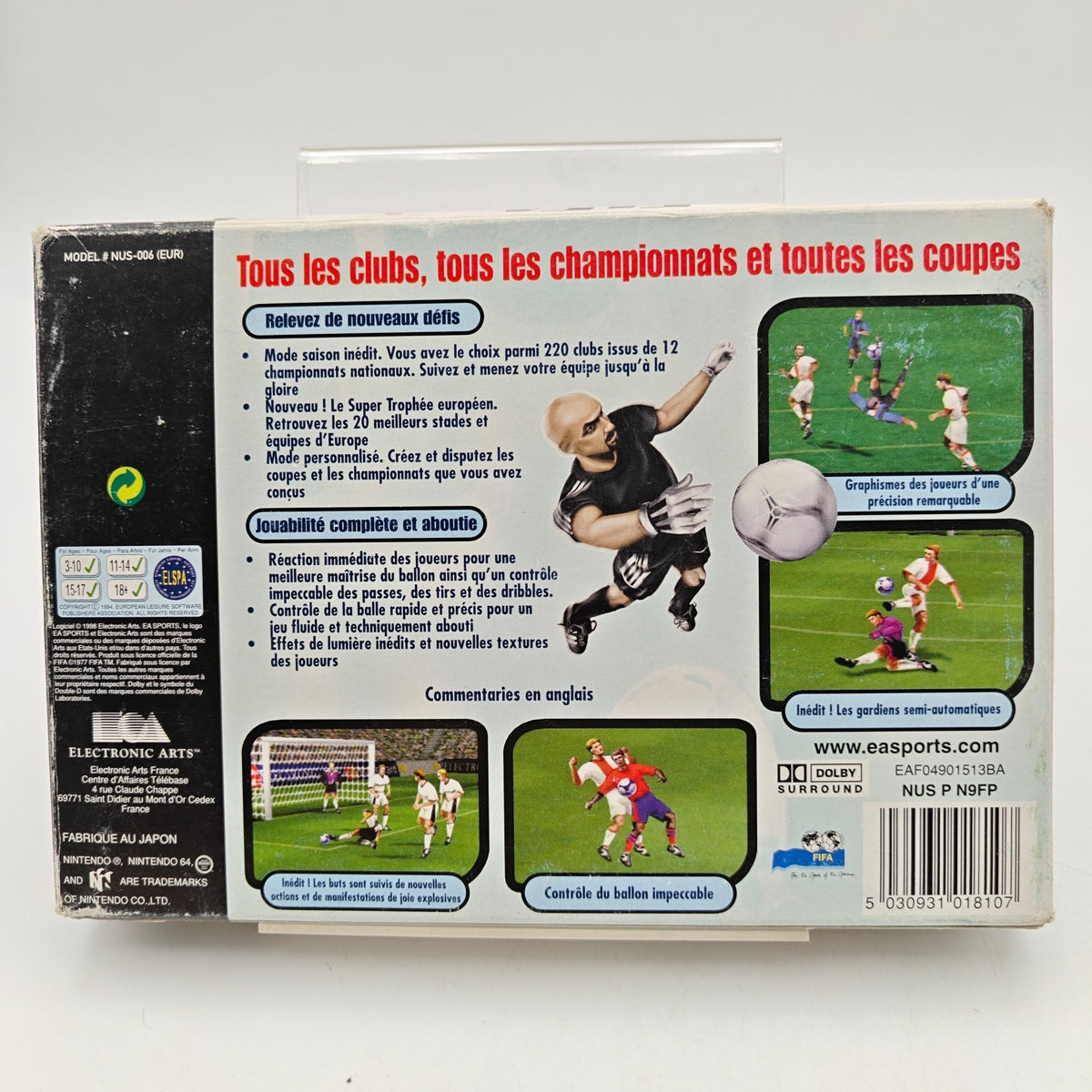 FIFA 99 - NINTENDO 64 - Strike Games