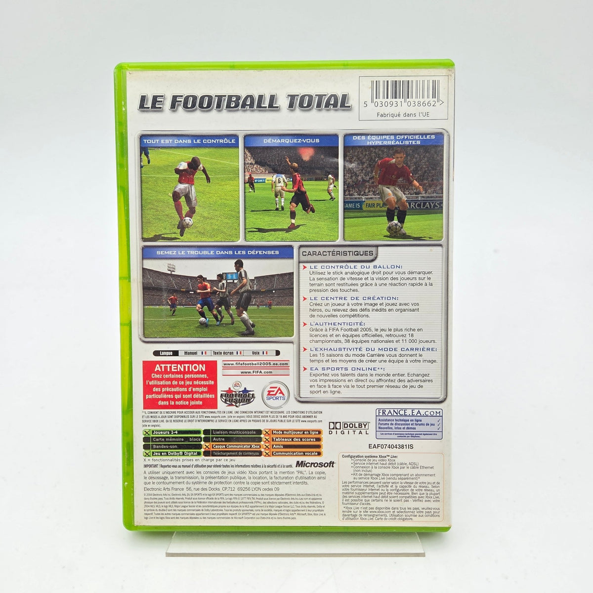 FIFA FOOTBALL 2005 - XBOX - Strike Games