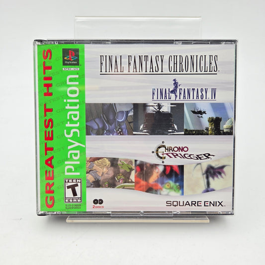 Final Fantasy Chronicles (Final Fantasy IV + Chrono Trigger) - Playstation 1 NTSC - Strike Games
