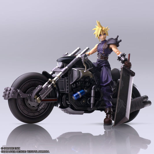 FINAL FANTASY VII - Cloud & Hardy-Daytona - Figurine Bring Arts 15cm - Strike Games